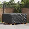 vidaXL Housse pour meubles Uni Noir 180 x 190 x 85 cm 600D