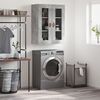 vidaXL Armoire murale gris b&eacute;ton 69,5x34x90 cm