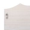 vidaXL Porte-manteau mural Blanc 50x10x23 cm Bois
