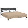 vidaXL Duvet d'&eacute;t&eacute; simple Taupe 240 x 260 cm Microfibre