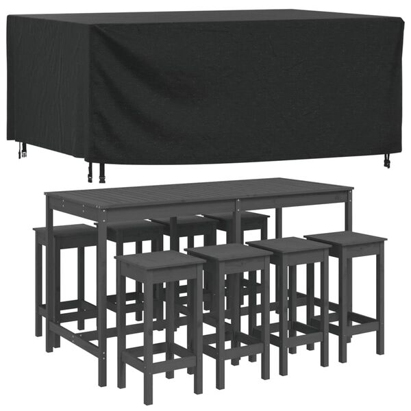 vidaXL Housses de salon de jardin 2 pcs 225x143x90 cm imperm&eacute;able 420D
