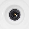 vidaXL Lampe suspendue r&eacute;glable hauteur E27 orange brillant m&eacute;tal