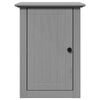 vidaXL Meubles de salle de bain 4 pcs BODO gris bois de pin massif