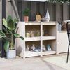 vidaXL Armoire de cuisine d'ext&eacute;rieur blanc bois de pin massif