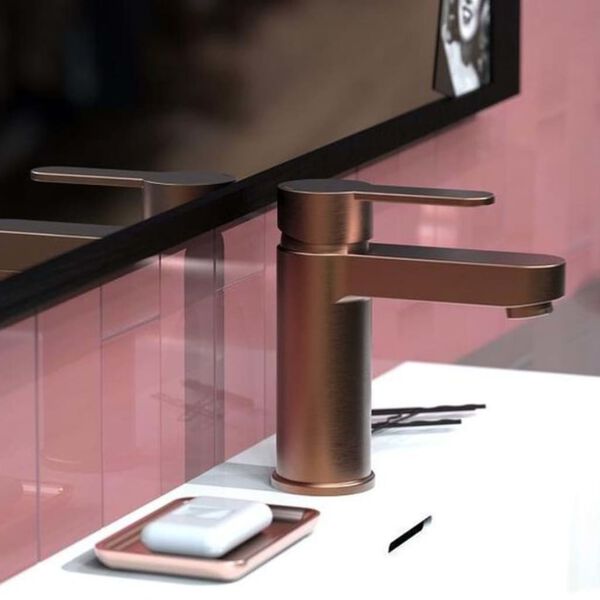 SCH&Uuml;TTE Mitigeur de lavabo ELEPHANT cuivre mat