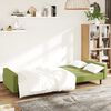 vidaXL Canap&eacute;-lit &agrave; 2 places Vert clair Velours