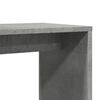 vidaXL Table d'appoint Gris b&eacute;ton 50x30x50 cm Bois d'ing&eacute;nierie