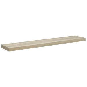 vidaXL &Eacute;tag&egrave;re flottante murale ch&ecirc;ne 120x23,5x3,8 cm MDF