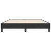 vidaXL Sommier &agrave; lattes de lit sans matelas noir 160x220 cm velours