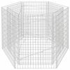 vidaXL Salon de jardin 3 pcs avec coussins Gris Bois de pin massif