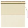 vidaXL Store enrouleur avec des rideaux Nature 140 x 160 cm Bambou