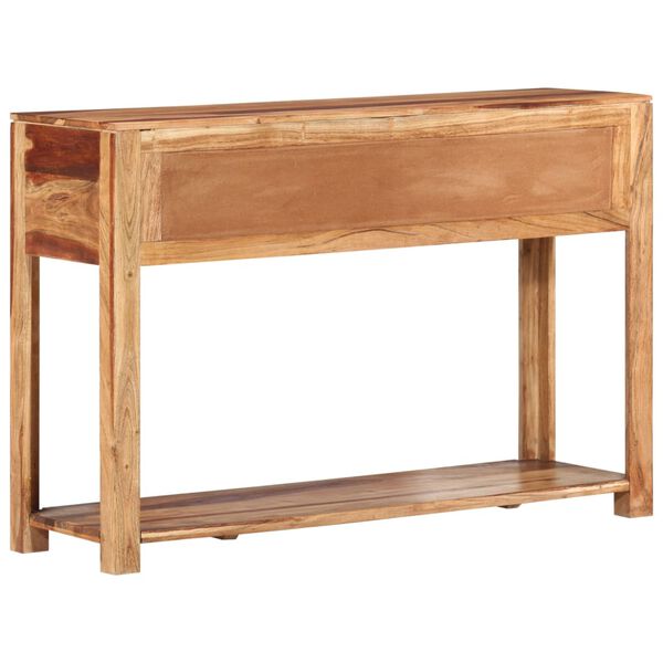 vidaXL Table console 110x35x75 cm bois massif d'acacia