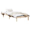 vidaXL Cadre de lit Naturel 90 x 190 cm Pin massif