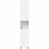 vidaXL Ensemble d'armoire de salle de bain avec stockage TULUM Blanc