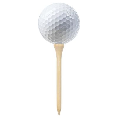 vidaXL Tee de golf 1000 pcs 83 mm bambou