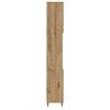 vidaXL Armoire de salle de bain ch&ecirc;ne artisanal 30x30x190 cm