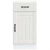 vidaXL Armoire de cuisine Lucca blanc bois d'ing&eacute;nierie