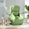 vidaXL Fauteuil inclinable Vert clair Velours