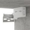 vidaXL Meuble TV suspendu Gris b&eacute;ton 100x30x26,5 cm Bois d&rsquo;ing&eacute;nierie