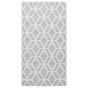 vidaXL Tapis d'ext&eacute;rieur ARAKIL Gris 160x230 cm PP