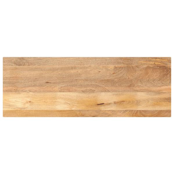 vidaXL Dessus de table 140x50x2,5cm rectangulaire bois massif manguier