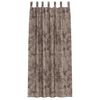 vidaXL Rideaux en velours 2 pcs Cappuccino 225 x 140 cm Velours