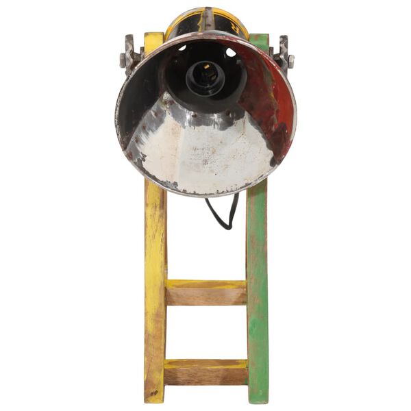vidaXL Lampe de bureau 25 W multicolore 30x17x40 cm E27