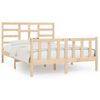 vidaXL Cadre de lit sans matelas 140x200 cm bois massif de pin