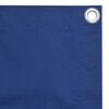 vidaXL &Eacute;cran de balcon Bleu 90x400 cm Tissu Oxford