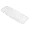 Kleine Wolke Tapis de bain antid&eacute;rapant Arosa 36x92 cm Blanc