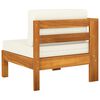 vidaXL Salon de jardin 9 pi&egrave;ces avec coussins 100 x 60 cm Bois d'acacia