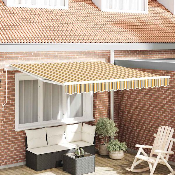 vidaXL Auvent Multicolore 300 x 250 x 165 cm Polyester
