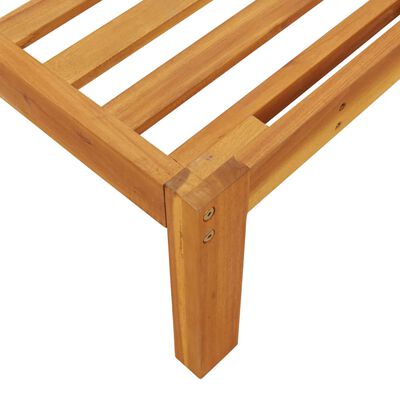 vidaXL Salon palette de jardin 4 pcs bois d'acacia massif