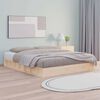 vidaXL Cadre de lit sans matelas 180x200 cm bois massif