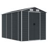 vidaXL Abri de jardin anthracite 191x300x198 cm acier galvanis&eacute;