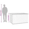 vidaXL Boîte de rangement de jardin Vert 171x99x93 cm