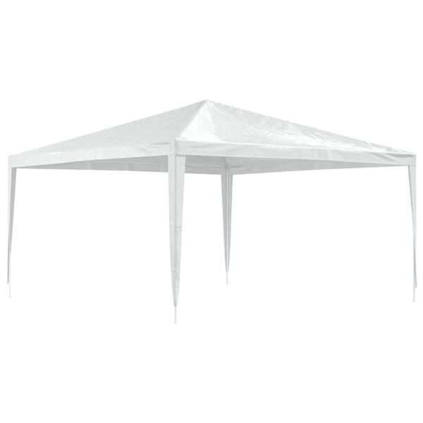 vidaXL Tente de r&eacute;ception 4x4 m blanc