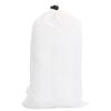 vidaXL Filet de camouflage avec sac de rangement 312x140 cm blanc