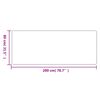 vidaXL Tapis de couloir aspect sisal sable 80x200 cm