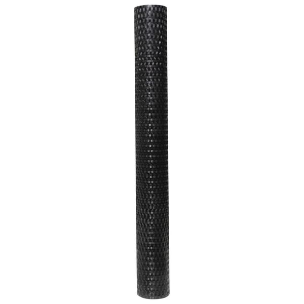 vidaXL Paravent de balcon noir 1000x90 cm r&eacute;sine tress&eacute;e