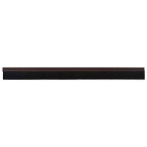 vidaXL Brosses de porte adh&eacute;sives 2 pc 100 cm Alliage d'Aluminium
