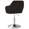 vidaXL Chaises &agrave; manger lot de 2 marron similicuir
