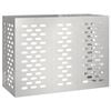 vidaXL Housse de climatiseur Argent 110 x 50 x 80 cm Acier inoxydable