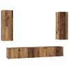 vidaXL Ensemble meuble TV 5 pcs Bois Ancien Bois d'ing&eacute;nierie