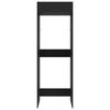 vidaXL Armoire pour machine &agrave; laver Ch&ecirc;ne noir 67,5 x 68 x 200 cm