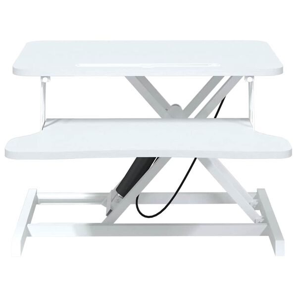 vidaXL Bureau de travail r&eacute;glable 60x40x(13-41,5) cm Acier et bois