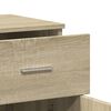 vidaXL Buffet chêne sonoma 79x38x80 cm bois d'ingénierie