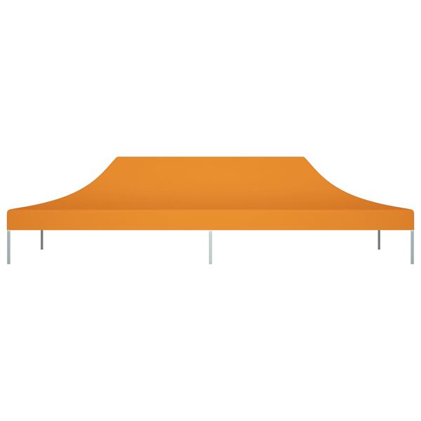 vidaXL Toit de tente de réception 6x3 m Orange 270 g/m²