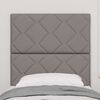 vidaXL T&ecirc;te de lit avec t&ecirc;te de lit Taupe 80 cm Cuir synth&eacute;tique