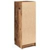 vidaXL Cabinet de salle de bain avec porte Bois ancien 32 x 34 x 90 cm